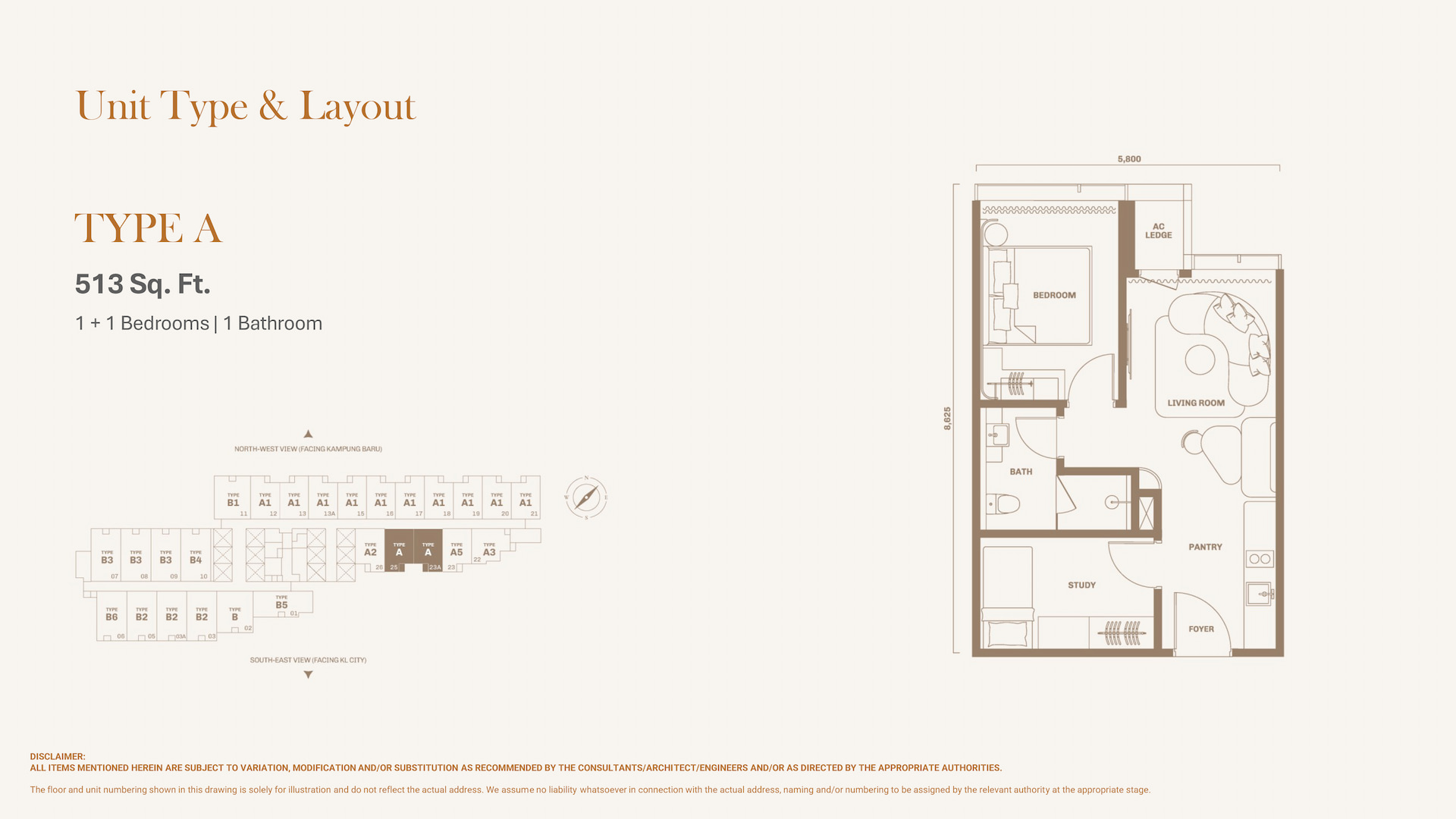 Type A Floor Plan